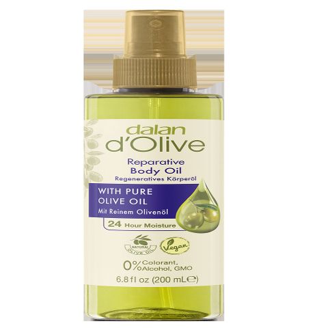 Dalan d'Olive Body Oil - 200ml Spray Bottle