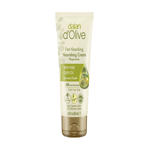 Dalan d'Olive Nourishing Cream for Hand, Face & Body 250ml Tube